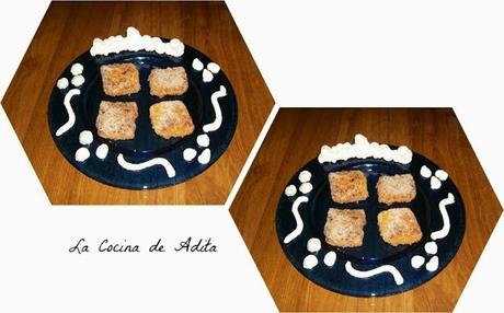 Dos postres para estos dias,  leche frita, y crema frita