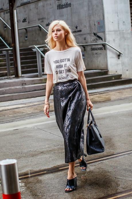 Midi Skirt+Tee