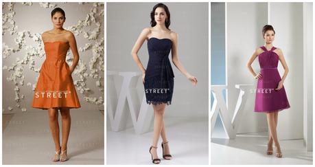 Vestidos para las amigas de la novia/novio