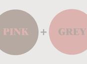 decoración rosa gris, tonalidades pastel tendencia deco