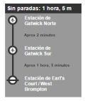 De Gatwick a Londres – Alternativas