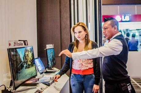 LG presenta nueva línea de productos en el RoadShow 2015.