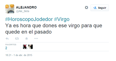 Los mejores tweets del #HoroscopoJodedor