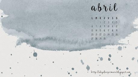 FREEBIES: Fondos de escritorio abril 2015