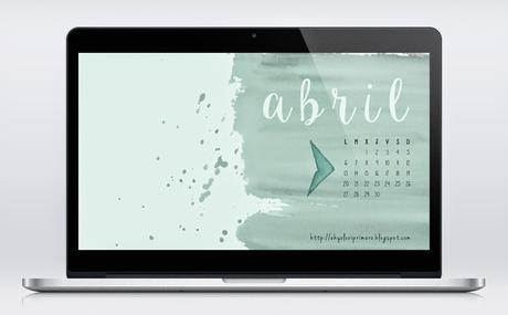 FREEBIES: Fondos de escritorio abril 2015