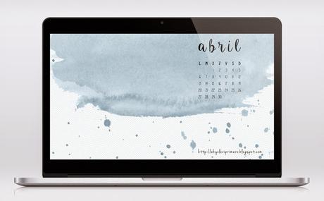 FREEBIES: Fondos de escritorio abril 2015