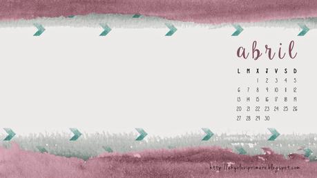 FREEBIES: Fondos de escritorio abril 2015