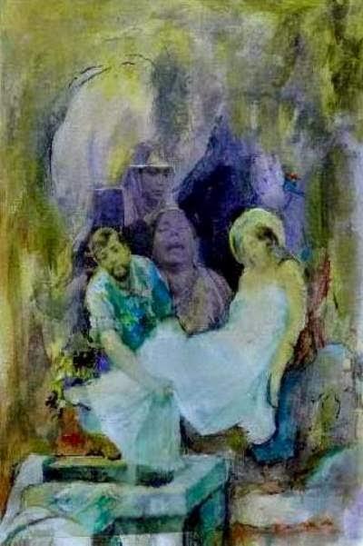 María Elena Rodríguez Paisaje Pasión y Sagrado VI colectiva