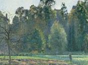 Campo coles. Pontoise, Camille Pissarro. 1873. Estampa