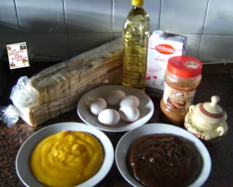 MIS TORRIJAS RELLENAS DE FLAN