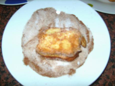 MIS TORRIJAS RELLENAS DE FLAN