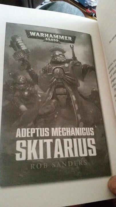 Portada de Adeptus Mechanicus Skitarii,de Rob Sanders