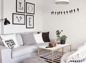 salón encanto para paredes BLANCO NEGRO