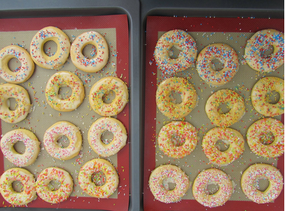 Rosquillas de Pascua horneadas