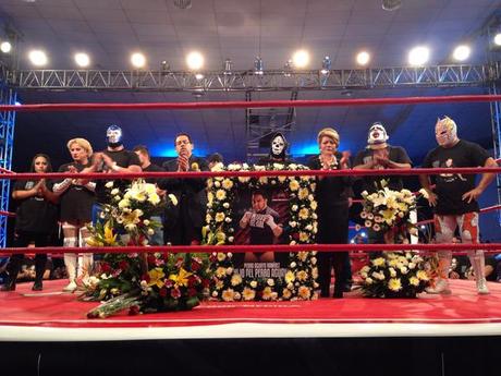 Homenajean Perro Aguayo SLP