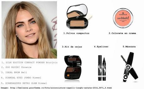 Cara Delevingne ¡copia su maquillaje!