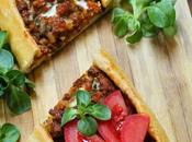 Pide turco carne verduras بيتزا تركية