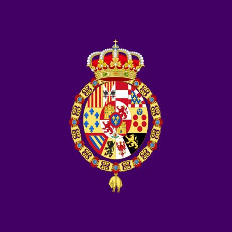 Isabel II de España File:Estandarte real de 1833-1868 y 1875-1931.svg