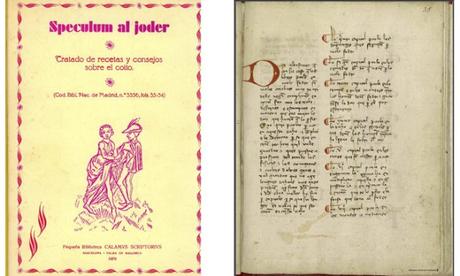 Portada de una edición traducida al castellano y página del original catalán