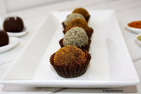 Trufas de galleta y queso Trufas de galleta y queso