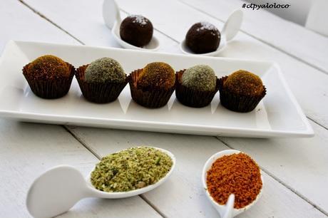 Trufas de galleta y queso Trufas de galleta y queso