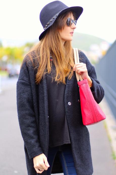 Sheinside Black Coat