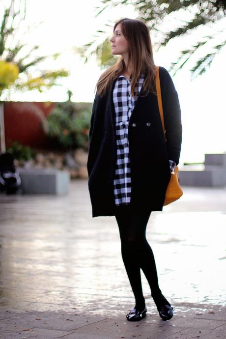 Sheinside Black Coat