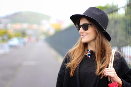 Sheinside Black Coat