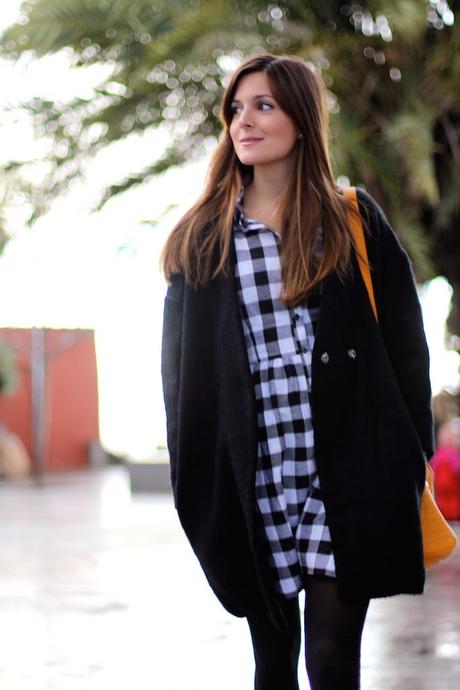 Sheinside Black Coat