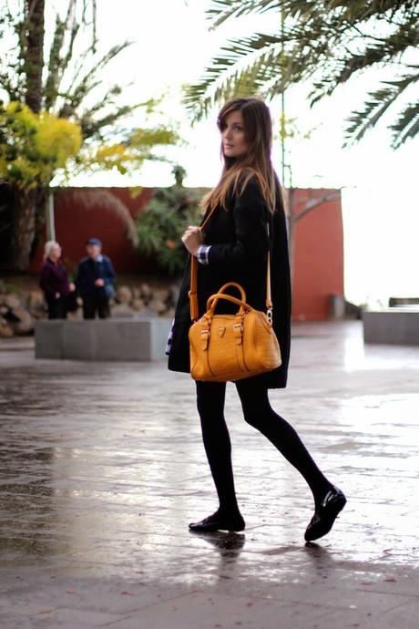 Sheinside Black Coat