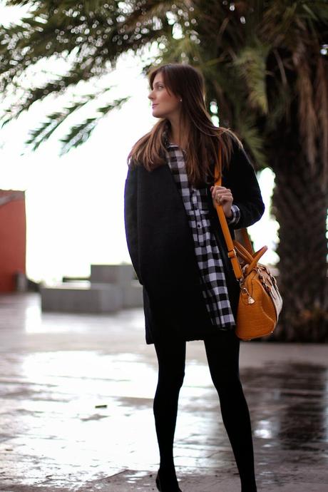 Sheinside Black Coat