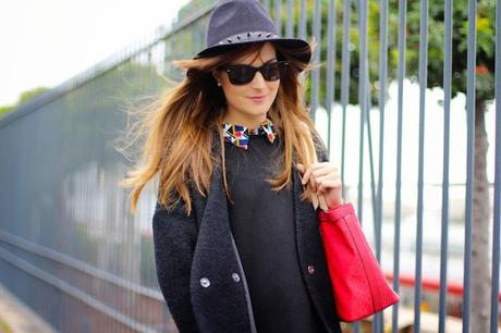 Sheinside Black Coat