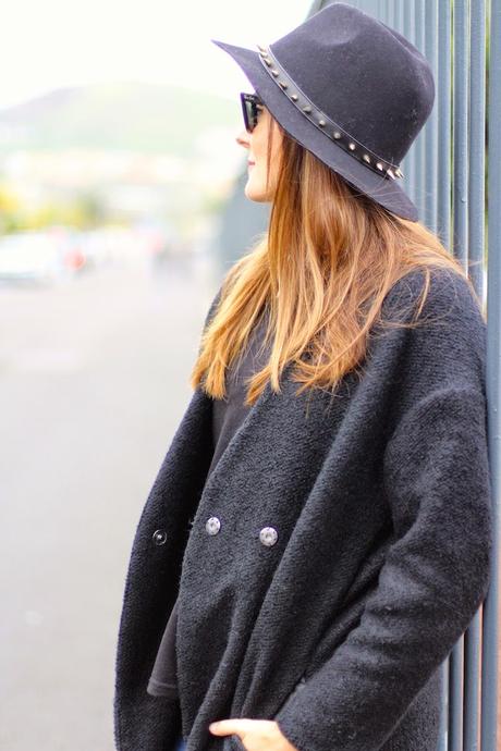 Sheinside Black Coat