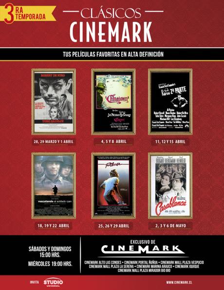 En Semana Santa, @CinemarkChile estará abierto para que disfrutes con la mejor cartelera