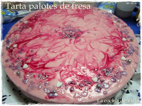 Tarta Palotes de Fresa (caramelos)