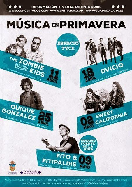 La música llega a Guadalajara para celebrar la primavera.