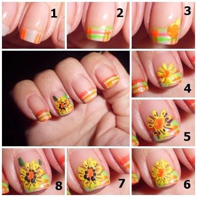 manicura de margarita paso a paso