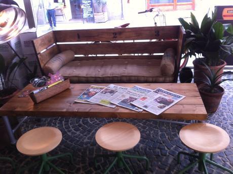 Bar La Monroe, terraza y parque en el Raval Bar de la filmoteca