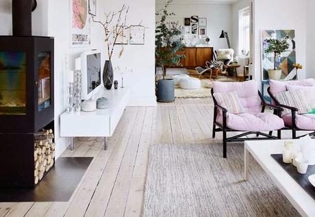 El secreto de los colores vivos en el estilo escandinavo