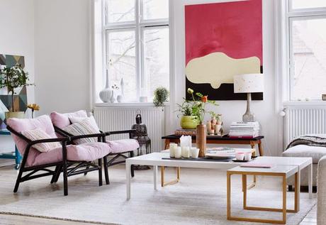 El secreto de los colores vivos en el estilo escandinavo