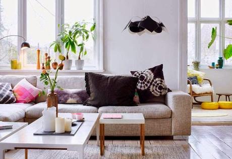 El secreto de los colores vivos en el estilo escandinavo