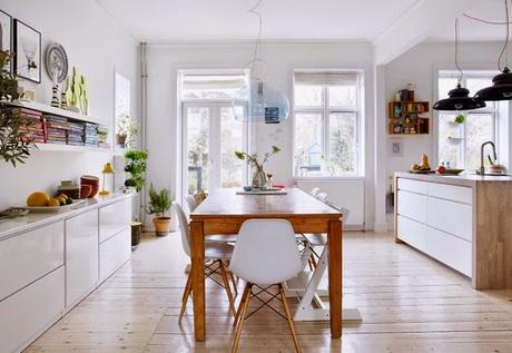 El secreto de los colores vivos en el estilo escandinavo