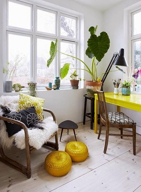 El secreto de los colores vivos en el estilo escandinavo