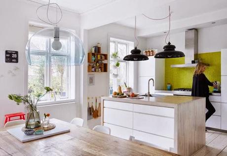 El secreto de los colores vivos en el estilo escandinavo