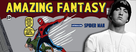 Eminem, su gusto por los comics y su 'Amazing Fantasy' 15