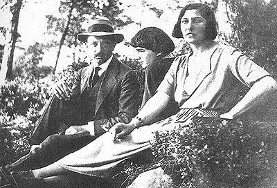 Rainer Maria Rilke, Balthus y su madre Baladine (1922)