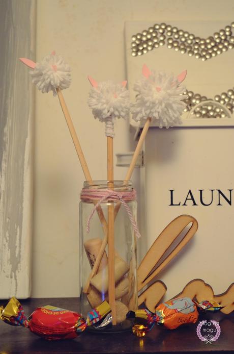 ♔ DIY - De pompon a Conejo  / friDIY ☆