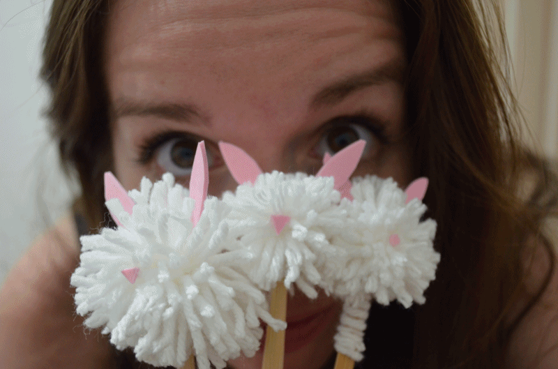 ♔ DIY - De pompon a Conejo  / friDIY ☆