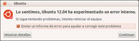 Informe de errores de Ubuntu