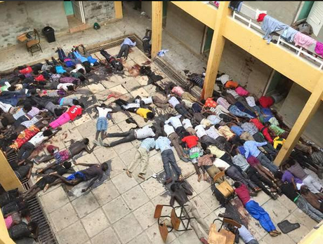 Tragedia En Universidad de Kenya: Imagenes Fuertes